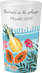 gobelet Soirée A La Plage