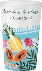 gobelet Soirée A La Plage