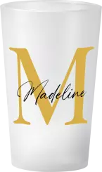 gobelet Anniversaire Lettre OR