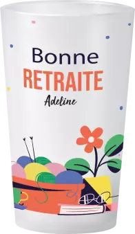 gobelet Bonne Retraite Tricot