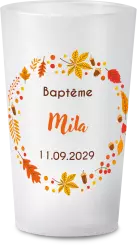 gobelet Bapteme Automne Renard
