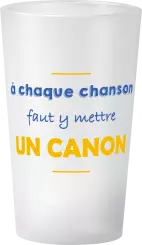 gobelet Faut Mettre Un Canon