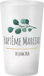 gobelet Baptême Eucalyptus