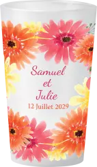 gobelet Mariage Disco Bloom