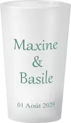 gobelet Mariage Vert Sauge Photo