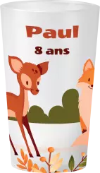 gobelet Anniversaire Animaux Foret