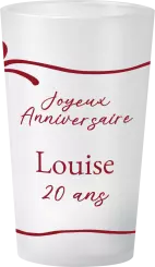 gobelet Anniversaire Cerises