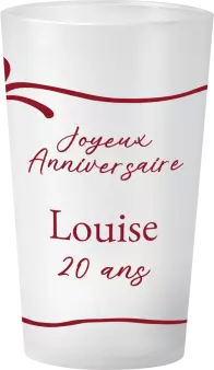 gobelet Anniversaire Cerises