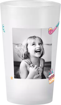 gobelet Anniversaire Gateau Fille
