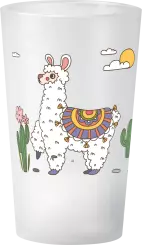 gobelet Anniversaire Lama Cactus