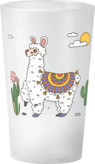gobelet Anniversaire Lama Cactus
