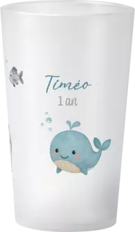 gobelet Anniversaire Animaux Marins