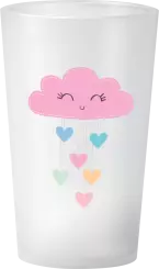 gobelet Baby Shower Nuage Rose