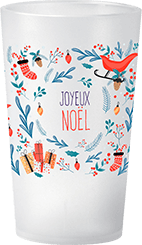 gobelet Noël Traineau