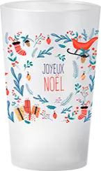 gobelet Noël Traineau