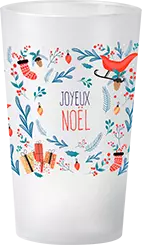 gobelet Noël Traineau