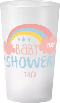 gobelet Baby Shower Arc en Ciel