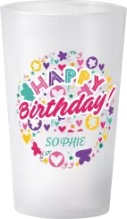 gobelet Anniversaire Colorful