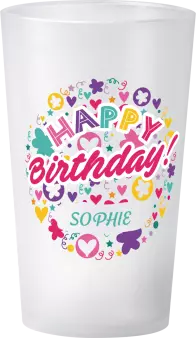 gobelet Anniversaire Colorful