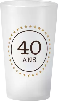 gobelet Anniversaire 40 ans