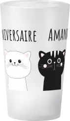gobelet Anniversaire Chats
