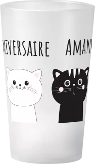 gobelet Anniversaire Chats