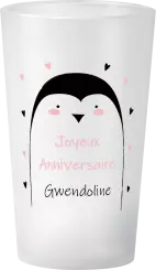 gobelet Anniversaire Pingouin