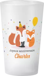 gobelet Anniversaire Renard