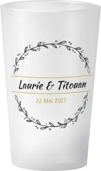 gobelet Mariage Couronne Ornements