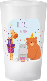 gobelet Anniversaire Fete Animaux