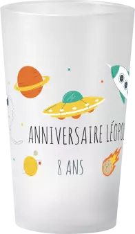 gobelet Anniversaire Fusée