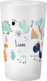 gobelet Anniversaire Dinosaure Pattern