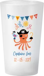 gobelet Anniversaire Pieuvre Pirate
