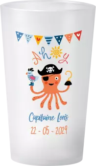 gobelet Anniversaire Pieuvre Pirate
