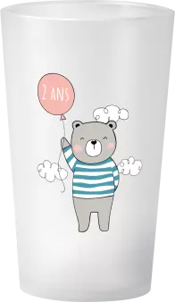 gobelet Anniversaire Ourson Ballon