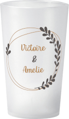 gobelet Mariage Victoire & Amélie