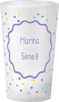 gobelet Clubs & Asso Ecole Modèle Marina