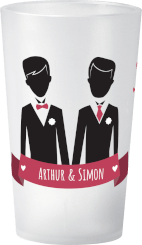 gobelet Mariage Arthur & Simon
