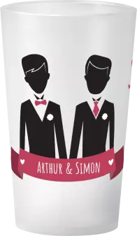 gobelet Mariage Love is Love Hommes