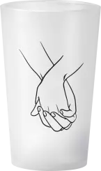 gobelet Mariage Main Romantique