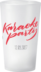 gobelet Soiree a theme Karaoke