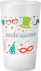 gobelet Soiree a theme Masques