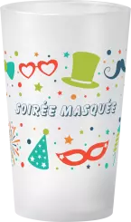 gobelet Soiree a theme Masques