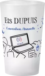 gobelet Entreprise-Convention-Bleu