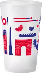gobelet Tendance-Made-In-France-Modele-Paris-Rouge