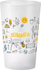 gobelet Tendance Summer Jaune