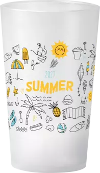 gobelet Tendance Summer Jaune