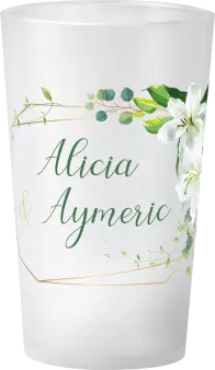 gobelet Mariage Couronne Fleurs de Lys