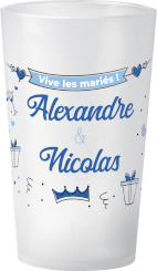 gobelet Mariage Decor Alexandre & Nicolas