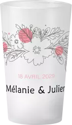 gobelet Mariage Arche Floral